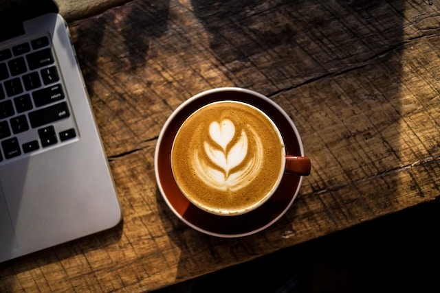 creamed coffee