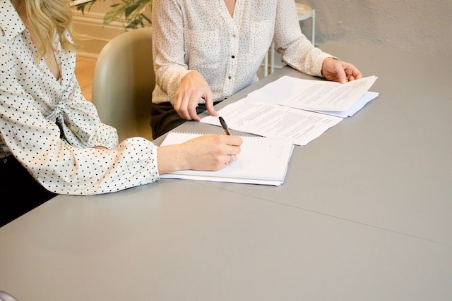 persons signing documents